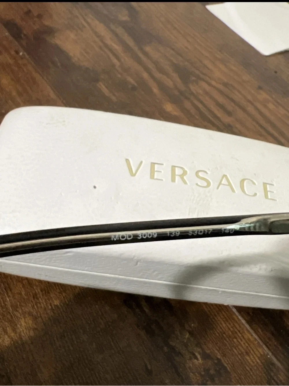 Versace MOD 3009 139 53{}17 Eyeglass Frames + Case. Italy.
